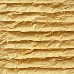 Crinkled Brown Paper Texture Background,   Wrinkled Kraft Paper Design