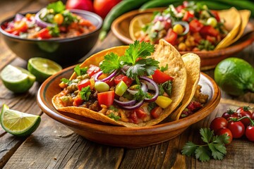 Empachado Mexican Food Dish Cuisine Illustration