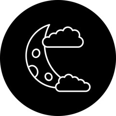 Half moon Icon