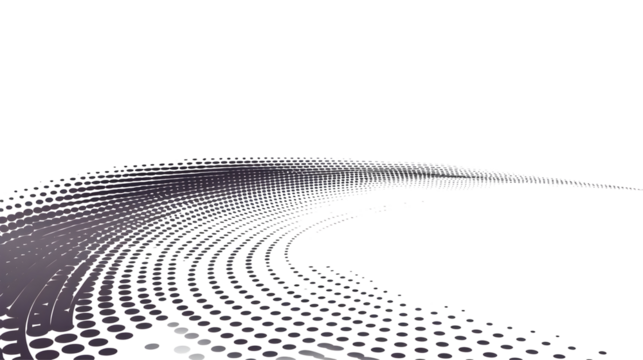 Abstract Wavy Dot Pattern Transparent Background Design Illustration