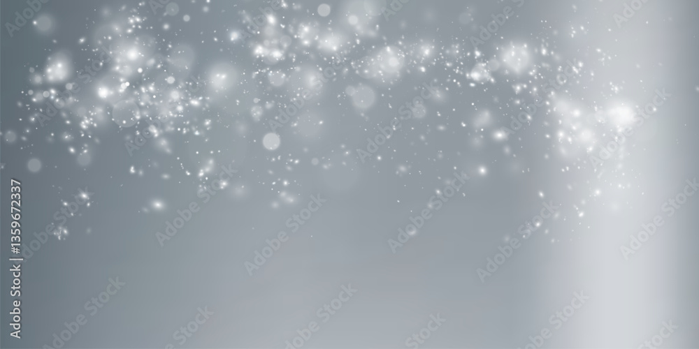 Poster Bokeh background. Delicate bokeh blur.
