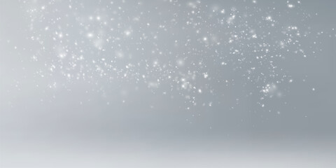 Shimmering Dust. Bokeh Lights.Christmas glowing light confetti and spark overlay.