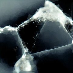 melting ice on the beach, melting ice on the window. Abstract Metallic Texture Background with...