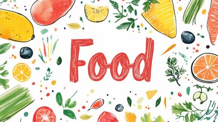 Naklejka premium text 