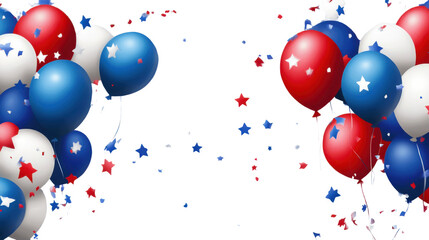 Australia Happy Republic Day Poster Illustration with Patriotic Elements, Isolated on a White Background