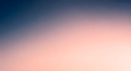 Obraz premium An ethereal fog rolling in with a gentle gradient from stormy indigo to soft blush, Ai Generated