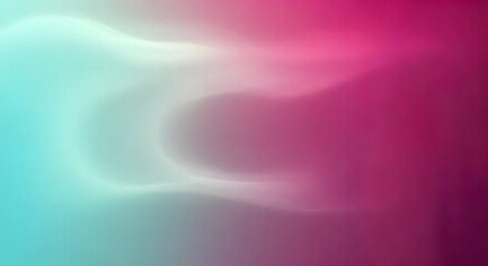  Mystical fog rolling over a blank canvas, shifting from pale cyan to deep magenta, AI Generated