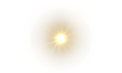 gold star light sparkle sunburst, glow glare flare sun sunlight space  vector ray