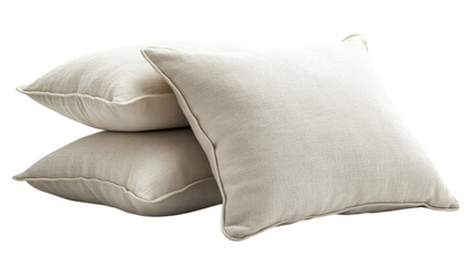 square pillows on a transparent background 