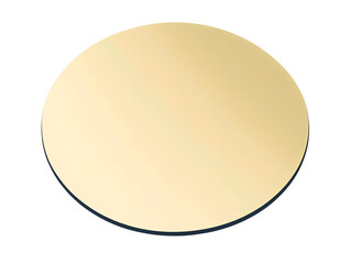 Isolated Beige Round Circle Background Geometric Shape Illustration