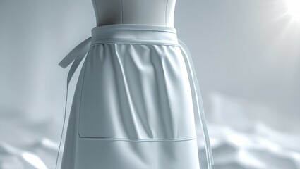 white apron, apron mockup, mockup, mannequin
