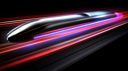 Big data analytics and high-speed communication technology illustration with dynamic data flow, digital information stream, quantum computer qubits, futuristic network, advanced internet concept