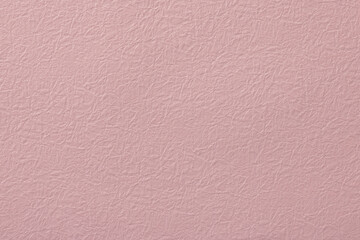ピンク色の和紙のテクスチャーの背景素材　Japanese pink washi paper texture background