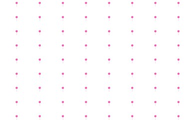 Vector seamless pattern of red lollipop candy in doodle style. Hand drawn lollipop outline vector illustration, wallpaper.