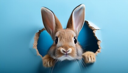 Obraz premium easter bunny with egg