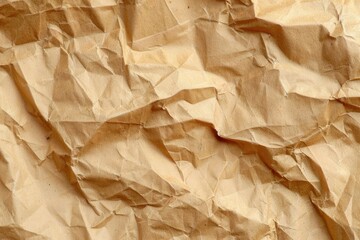 Seamless Brown Grocery Bag Butcher or Kraft Packing Paper Background Texture Tileable Cardboard or