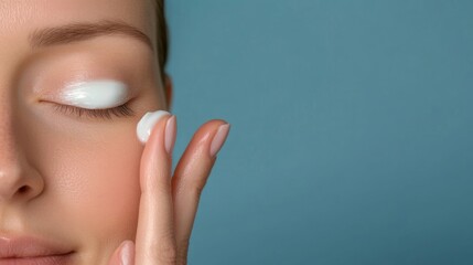 Skincare routine application home beauty tutorial indoor close-up self-care essentials for radiant skin