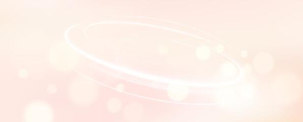 Soft glow. Bokeh light lights.Magic of lights: Bokeh effect.