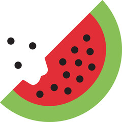 watermelon vector illustration