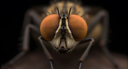 Eye Fly Macro Close-Up