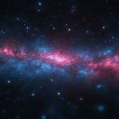 Fototapeta premium Cosmic nebula, glowing, space, stars, galaxy, background, abstract, design
