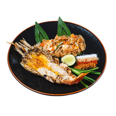 Delicious grilled lobster & pad thai a cozy culinary photography experience