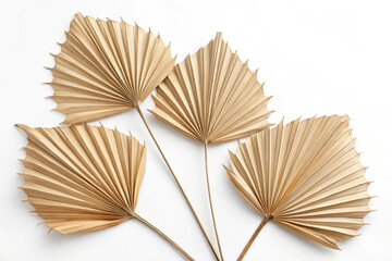 bamboo mat isolated on white background