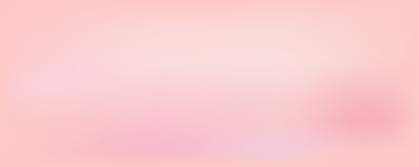Femine ombre blush gradient seamless bg with noise texture. Delicate soft pink pattern with a pearlescent effect. Nude color tone skin as makeup base powder. Vector background