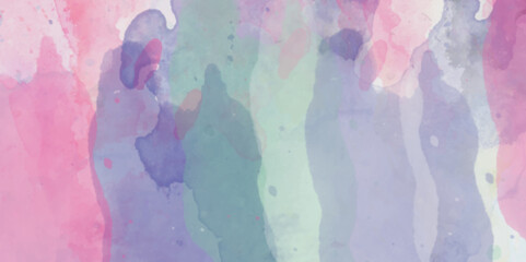 Abstract translucent multicolored watercolor background. Watercolor background. 3D illustration, 3D rendering. Colorful gradient ink colors wet effect hand drawn canvas background .>