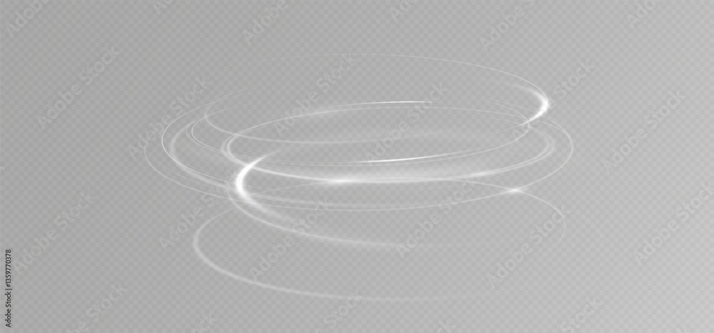 Poster light white twirl.vector eps 10