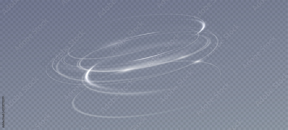 Poster light white twirl.vector eps 10