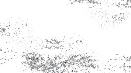 Obraz premium Pieces Silver glittering with silver shimmering swirls, shiny glitter design. Shiny silver swirl glittering. Foil Silver flakes splatter .Luxury premium design templates,wedding design,Postcard.