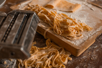 Homemade Italian Pasta Making - From Dough to Fresh Pasta