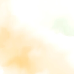 오렌지연두수채화배경