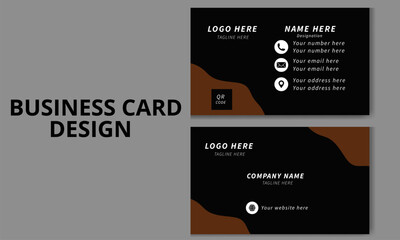 Obraz premium business-card template