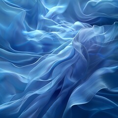 Obraz premium 3d abstract water wave blue background wallpaper design