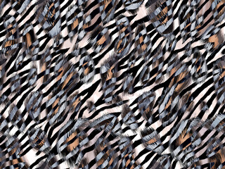 leopard and zebra print. fashion animal skin