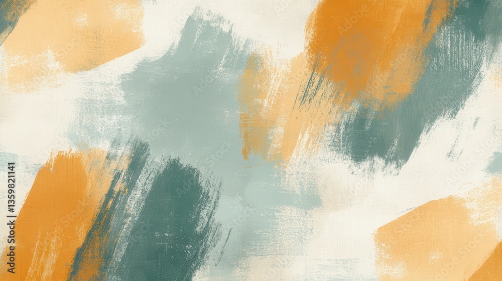 Leinwandbilder Elegant overlapping pencil strokes create a dynamic abstract composition with warm and cool hues blending seamlessly