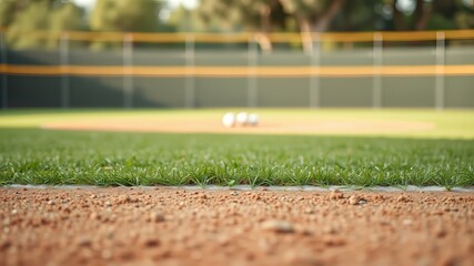 Softball Field Backgrounds for Design Projects