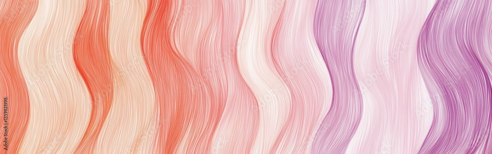 Leinwandbilder elegant gradient of pencil strokes creating a visually soothing series of soft colors for artistic i