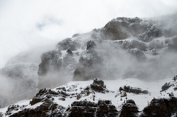 Beautiful Pyrenees between Spain and France