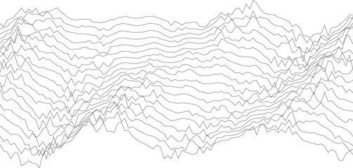 Abstract wavy line pattern design for modern art projects and contemporary backgrounds.