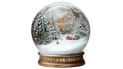 Winter Wonderland Snow Globe Ornament