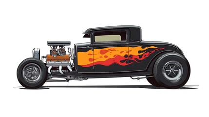 Modern Luxury Colored Car Race Design Concept Wallpaper Background 3d Rendering Generative Ai