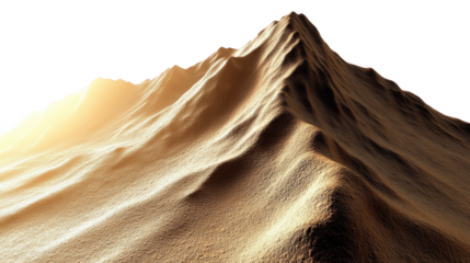 Majestic Sand Dune Mountain Landscape