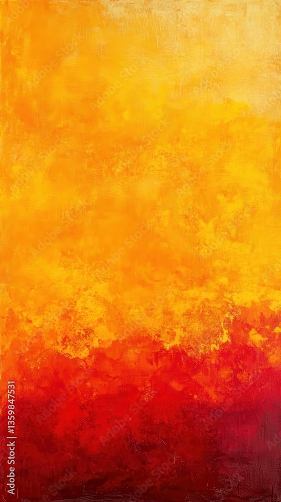 Leinwandbilder dynamic gradient of fiery red and orange hues creating a vibrant backdrop