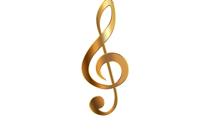 Golden Treble Clef: A gleaming golden treble clef, representing the essence of music, stands out, inviting us to explore the world of melodies, harmonies, and rhythmic patterns.