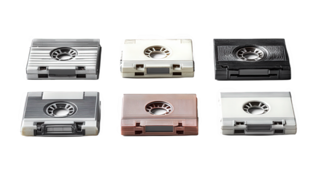Vintage Cassette Tapes Collection
