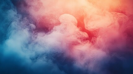 Abstract Colorful Smoke