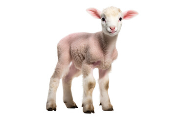 Fototapeta premium Baby Lamb Standing